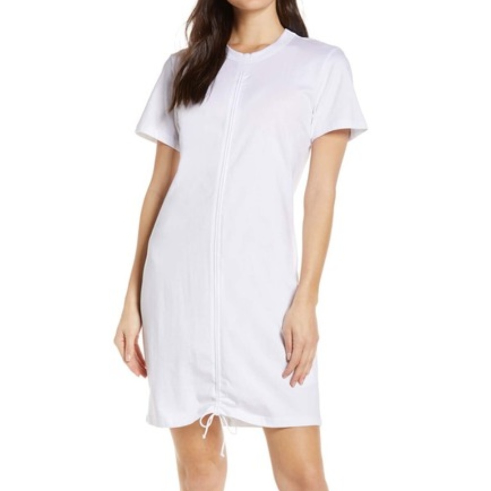 CAARA Franco Ruched Dress size L